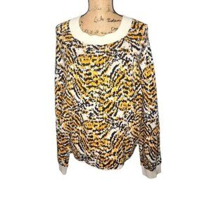 Rachel Comey Target Exclusive Animal Print Sweater size XL